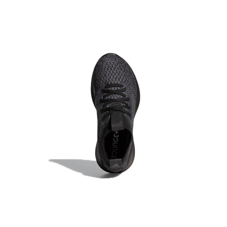 (GS) Adidas Purebounce J Knitted Low Tops Casual Black Kids' B76071