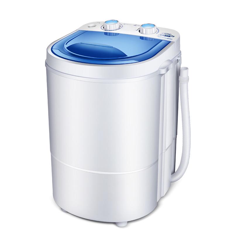 Compact Semi-Automatic Washing Machine with Spin-Dryer for Socks, Children's & Baby Clothes