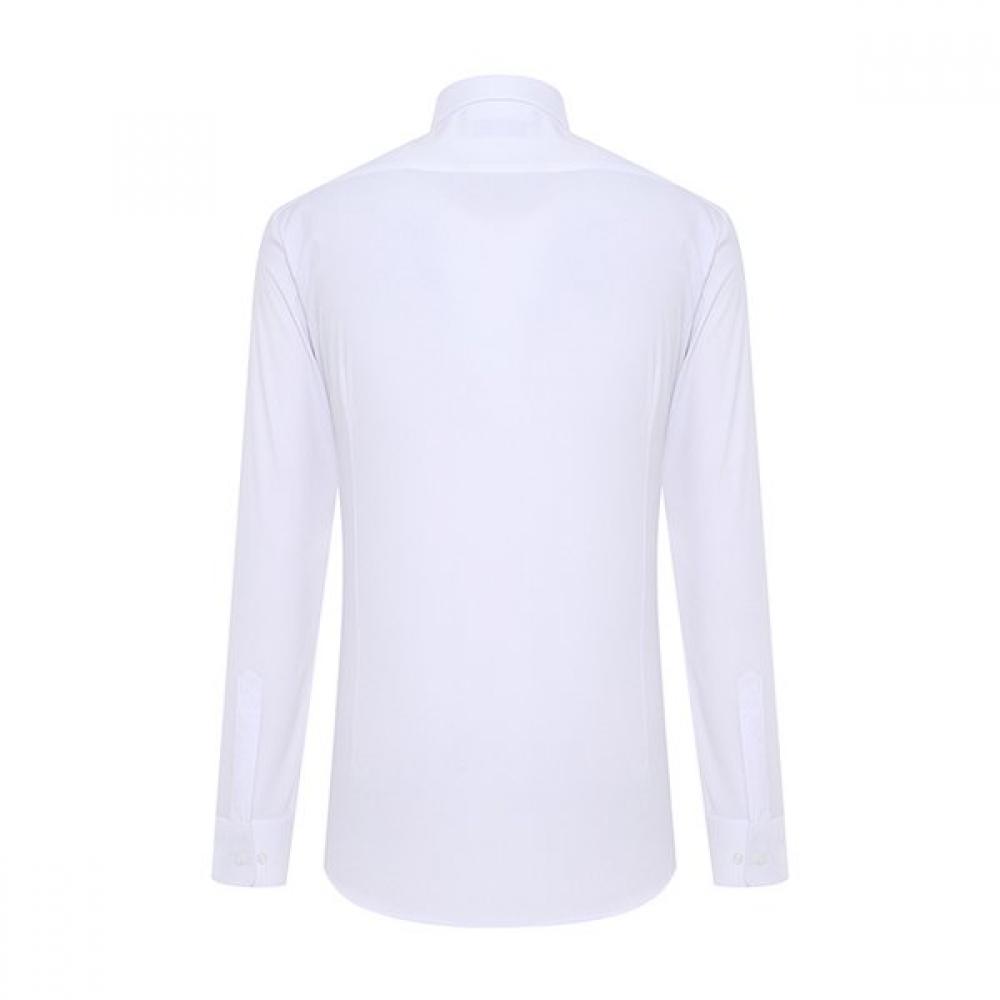 Renoma Solid Slim Shirt Modal Pillapil Spandex [rzrsl1953 Wh]