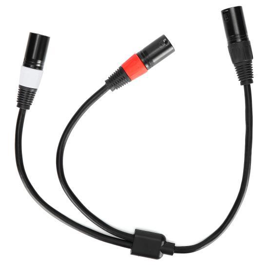 

JORINDO JD6079 5Pin XLR Male to Dual 3Pin XLR Male Cable YSplitter Audio Adaptor Cord