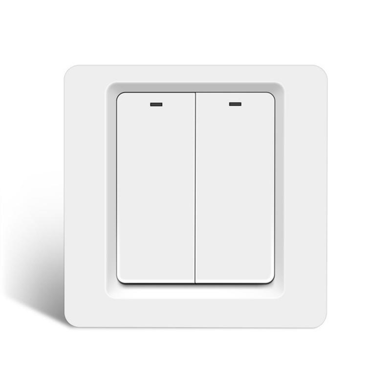 Meross Smart Light Switch WiFi Wall Switch Push Button 1/2  Way Switch Work with HomeKit Alexa Assistant SmartThings
