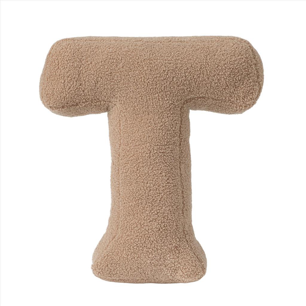 Plush Abc Alphabet Pillow For Children With Sheep Wool Fabric And Soft Support