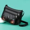 Patchwork Embossed Women's Bag New Large-capacity Single-shoulder Crossbody Bag Korean-style Trendy Casual Messenger Bag