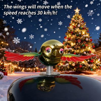 Car Wind Bird Spinner with Motion Flapping Wings Exterior Decoration
