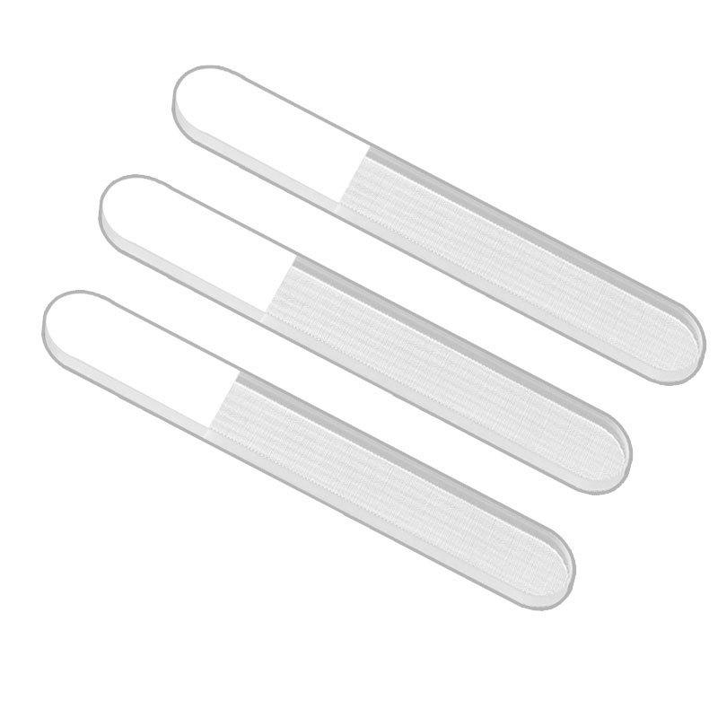 Square Round Glass Nano Nail File & Polishing Buffer - Shiny Nail Art Tool