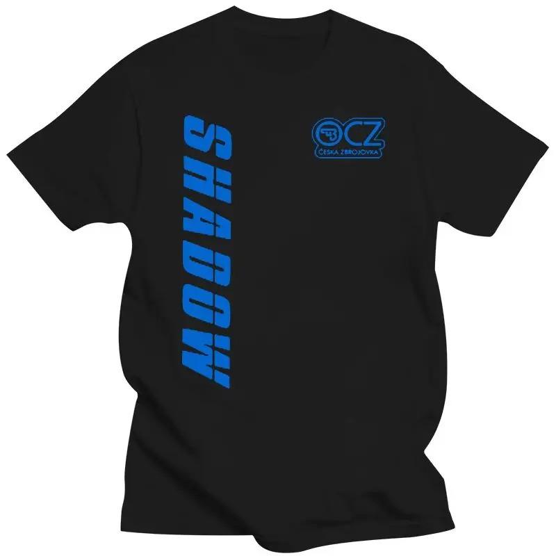 New 2024  Populare CZ 75 Shadow 2 Mens T-Shirt Tee 2024  Design CZUB 2 Size Usa-3008A Tee T-Shirts 100% Cotton Summer Clothes