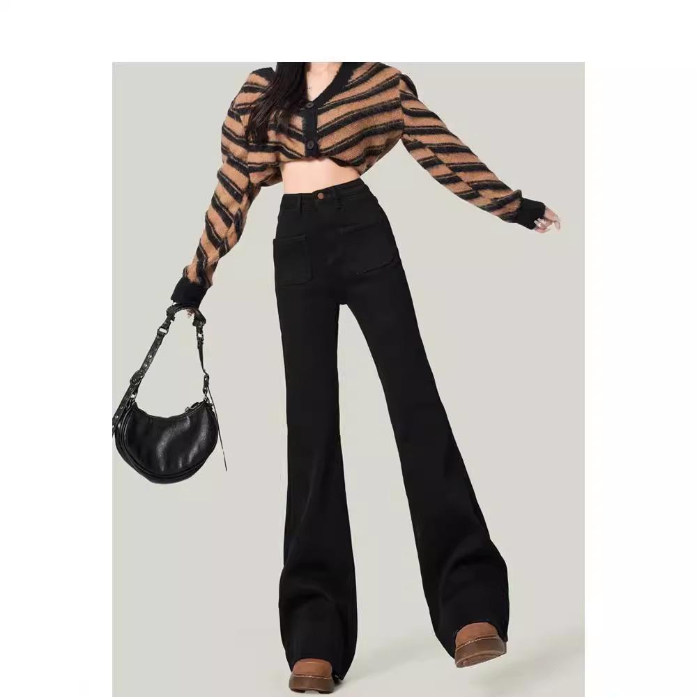 Off-White Micro-Flare Jeans for Petite Women - New Fall 2024 Collection