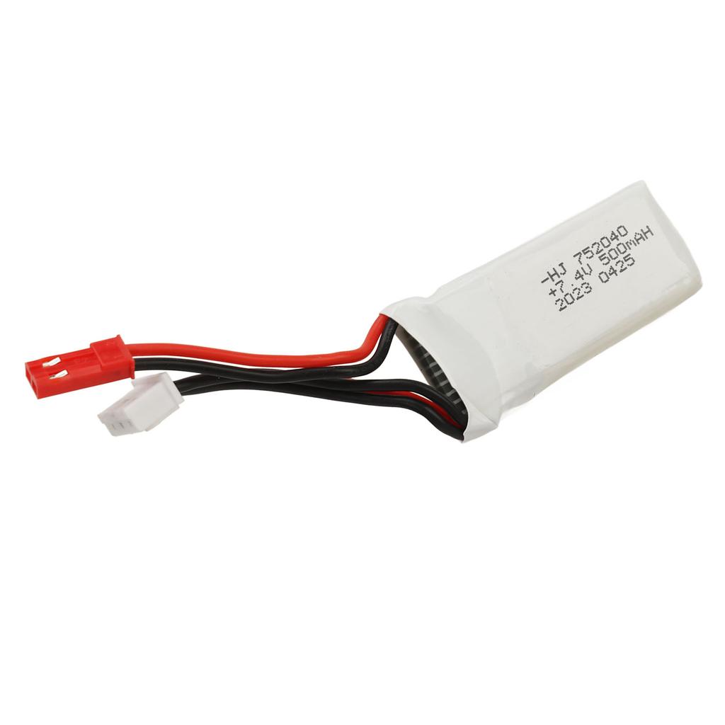 500mAh Lipo Battery 2S 7.4V 35C Overcharge Protection Lithium Battery for RC Drone Quadcopter