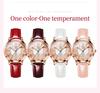 OLEVS Watch Popular Quartz Arm Watch Ladies Glitter Dial Diamond Quicksand Waterproof Luminous Present Day Watch for Women Pink Women's Mother's