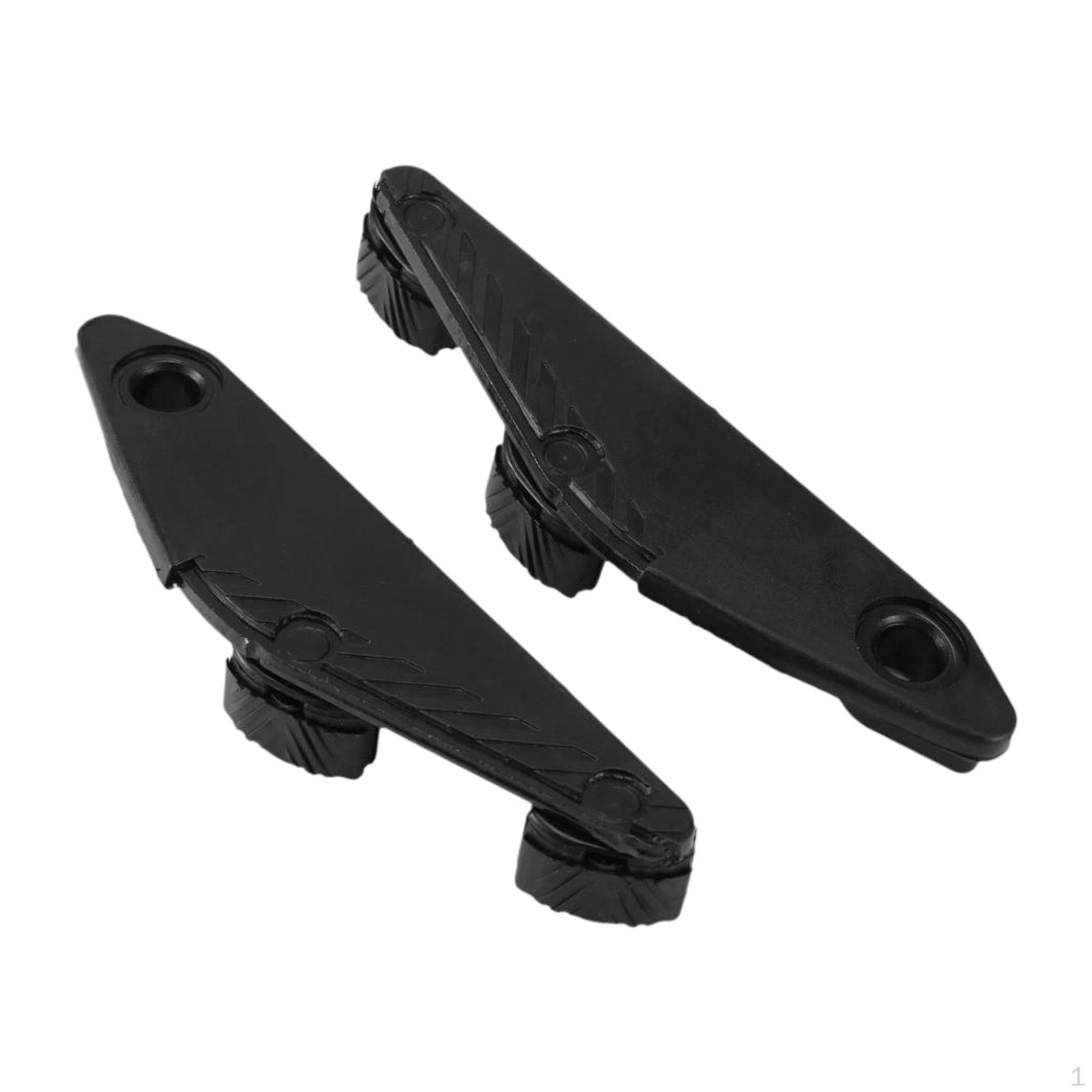 

2 шт. Сдвижной кронштейн для стекла люка Совместимый 816521P000 Черный аксессуар для Venga Sportage