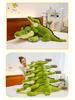 Large Cute Crocodile Hug Pillow Plush Toy for Girls' Soothing Sleep