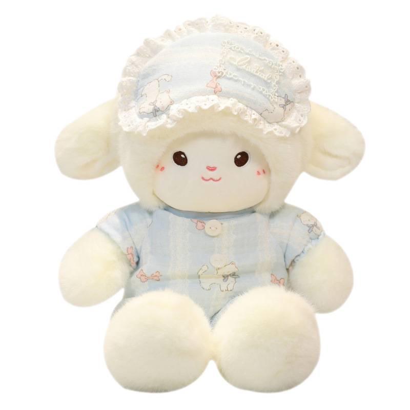 Cuddly Snotty Bear & Lamb Plush Pajama Doll for Kids