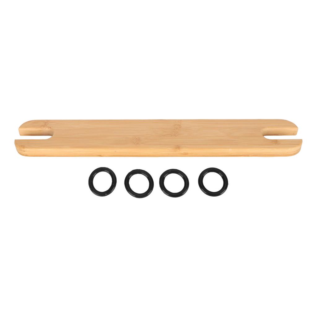 High Chair Footrest Adjustable Height Prevent Slip Baby Highchairs Pedal Bamboo Wooden Footrest