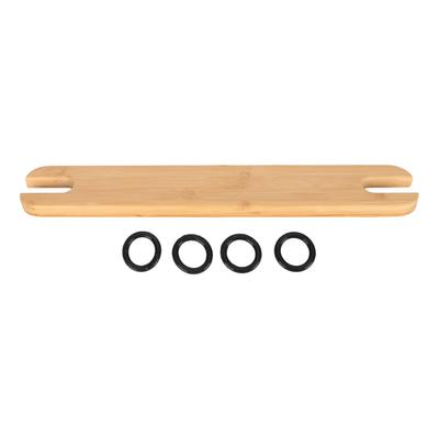 Hochstuhl Fußstütze Höhenverstellbar Rutschfest Baby Hochstühle Pedal Bambus Holz Fußstütze