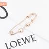 Pearl Anti-Exposure Brooch: Women's Waist-Cinching Pin & Clothing Decoration