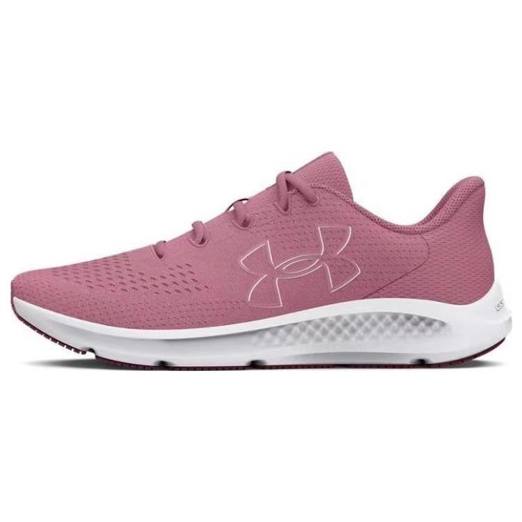 

Under Armour Charged Pursuit 3 Big Logo Pink Elixir Women s 3026523-600 36.5