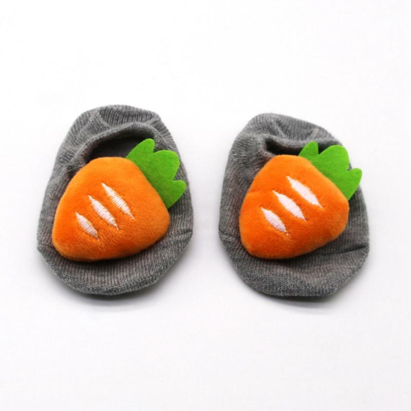 Niemowlęce Chłopcy Dziewczynki Wiosenne Bawełniane Kreskówkowe Słodkie Skarpetki Antypoślizgowe Skarpety Podłogowe Ocieplacze na Nogi