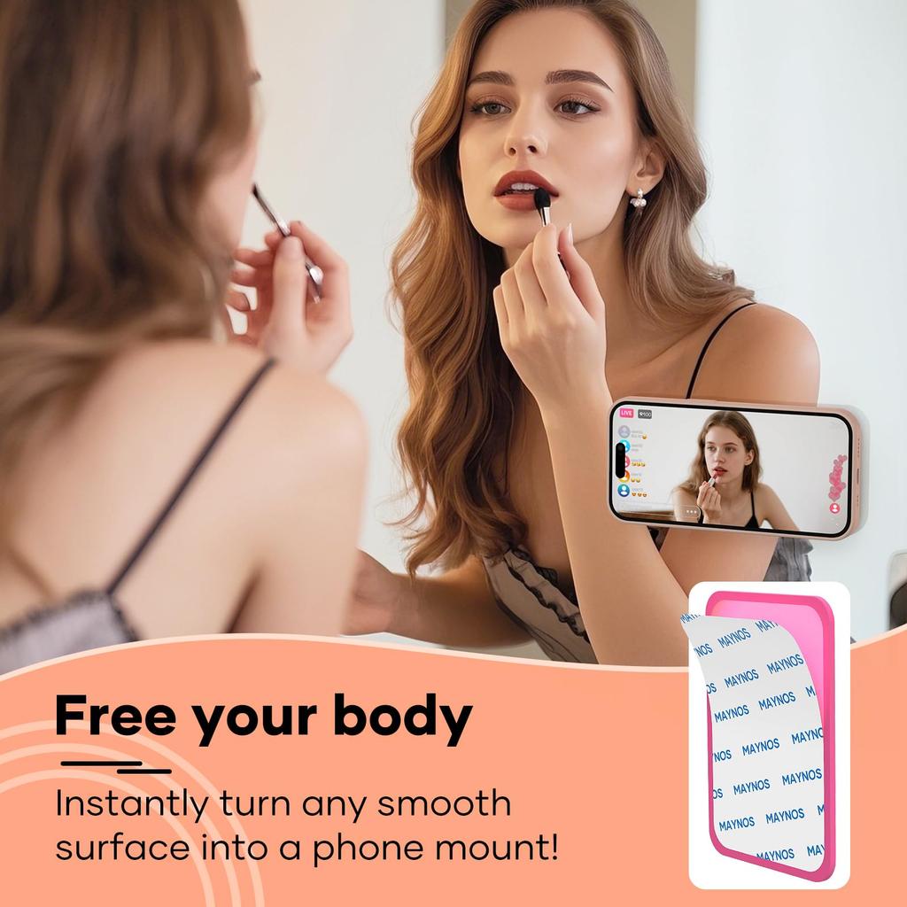 Podkładka z przyssawką silikonową do mocowania telefonu komórkowego Podkładka z przyssawką z gumy silikonowej z przyssawką do stałej podkładki