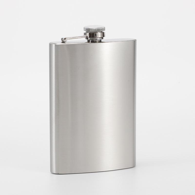 1/2/3/4/5/6/7/8/9/10/12/18oz Stainless Steel Hip Flask with Funnel Pocket Hip Flask Alcohol Whiskey Hip Flask Screw Cap