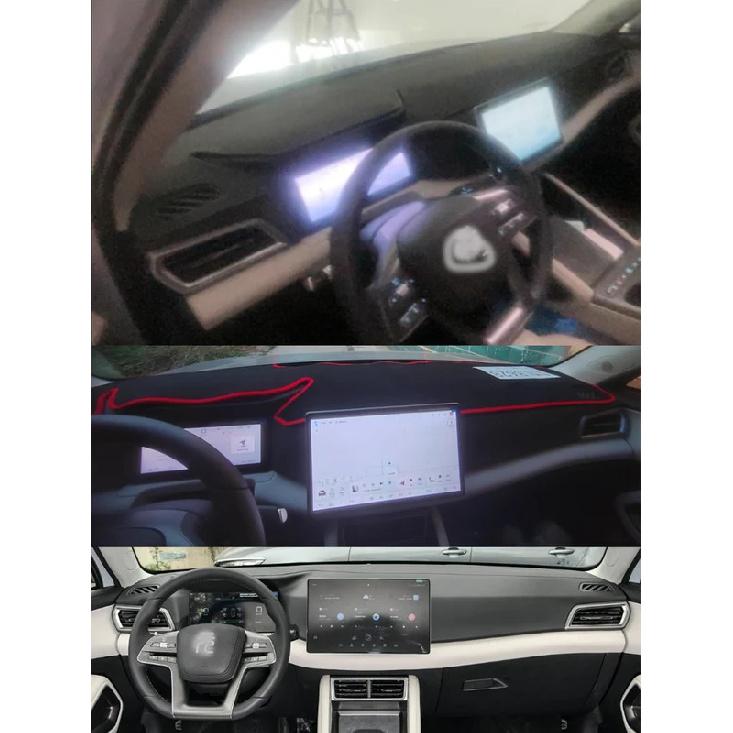 For BYD Yuan UP Dashmat Dashboard Cover trument Panel Sunscreen Pad Dash Mat Anti-Dirt Proof Ornaments