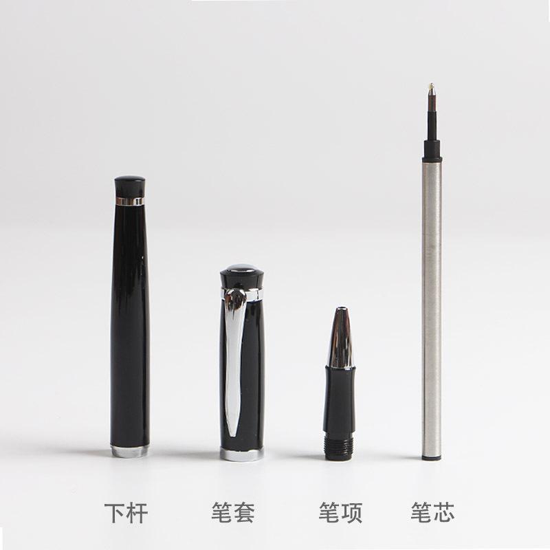 Enterprise Chinese New Year Business Gifts Signature Pen Metal Office Water-Based Pen Advertising Rotating Ballpoint Pen Can Be Designed For Free