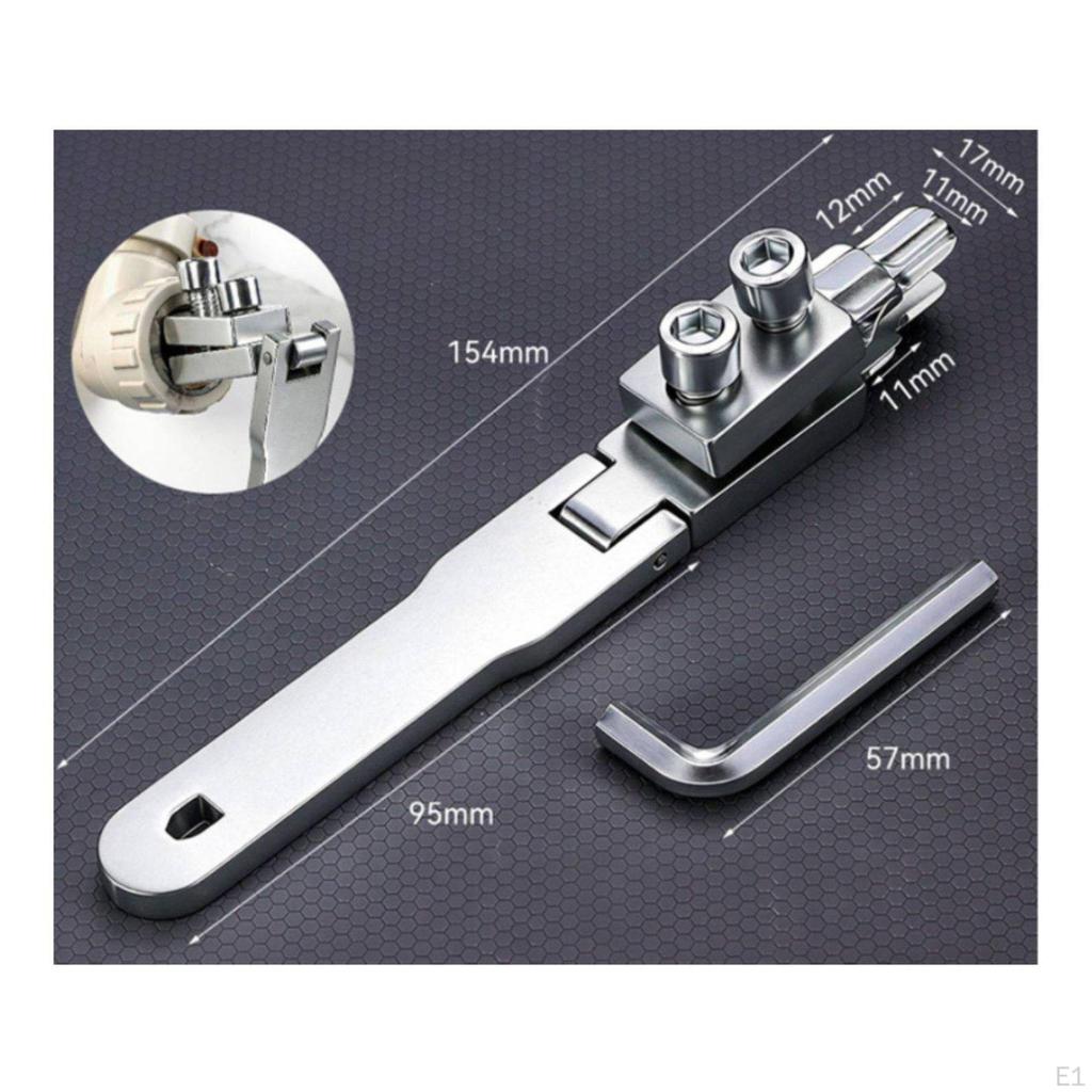 Faucet Screw Extractor Universal Water Control Remover MultiFunctional Pipe Thread