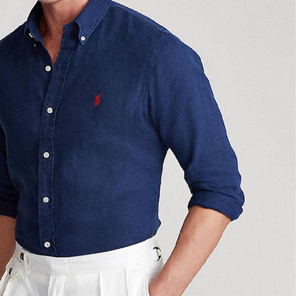 Polo Ralph Lauren SS23 Shirt Men's Navy Blue MNPOWOV16820396-410