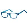 Flexible Children' Clear Lens Oval Glasses Frames + Elastic Sunoptic K1B Pink