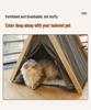 Four Seasons Pet House: Warm, Washable Indoor Tent for Cats and Dogs