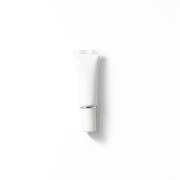 10g White Cosmetic Soft Tube, 10ml Empty Plastic Bottle, Small Capacity Trial Size