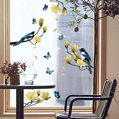 Wall Stickers Branch Decals Decoration Electrostatic Glass Sticker