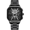 Mens Watch Fashion Student Multi Functional Steel Automatic Decoration Watch