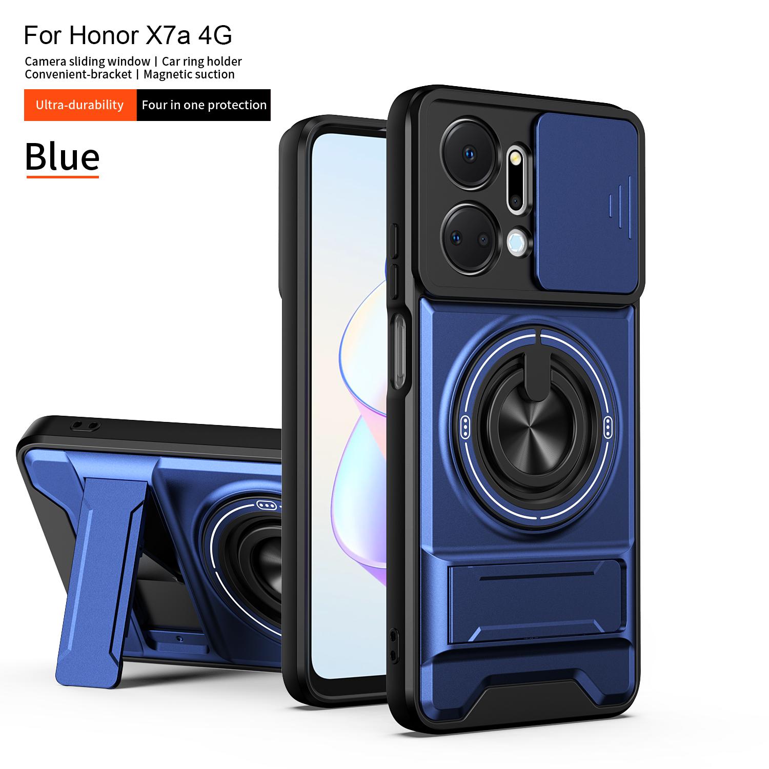 

Чехол для Honor X7a Чехол Honor X7a Чехлы Honor X7A Магнитный держатель-книжка Magsafe Военная броня Защитная крышка для камеры Honor X7a