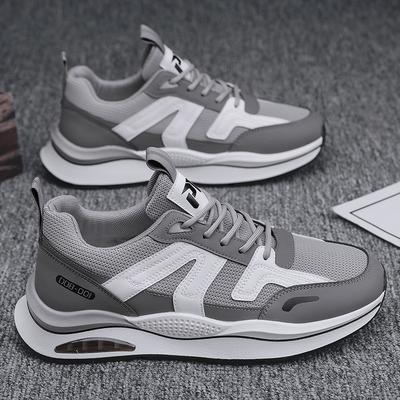 Scarpe da Uomo Nuove Primavera e Autunno Traspiranti Versatili Casual Sneakers Forrest Gump Teenager Mesh Crescente Corsa Papà Scarpe alla Moda