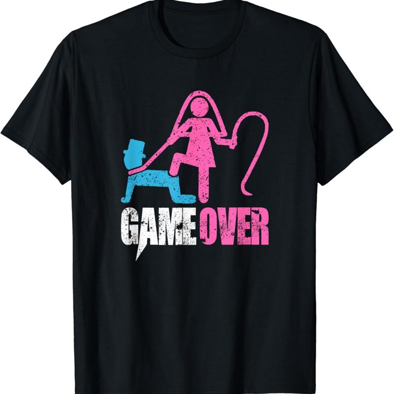 

Funny Bride and Groom Meme _ Quote T Shirt _Game Over 5XL різнокольоровий