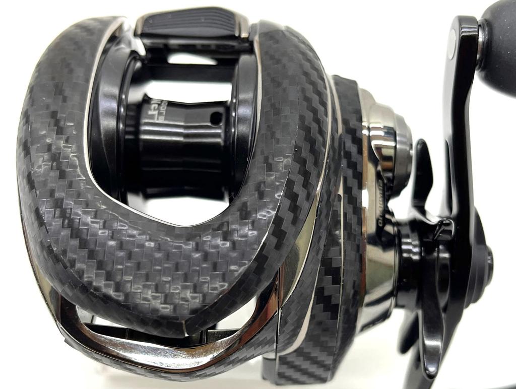 CUSTOM YOROI Custom Decal for 21 Antares DC and 22 Exsence DC Baitcasting Reels SEAT.JP (Black, Left-Handed)