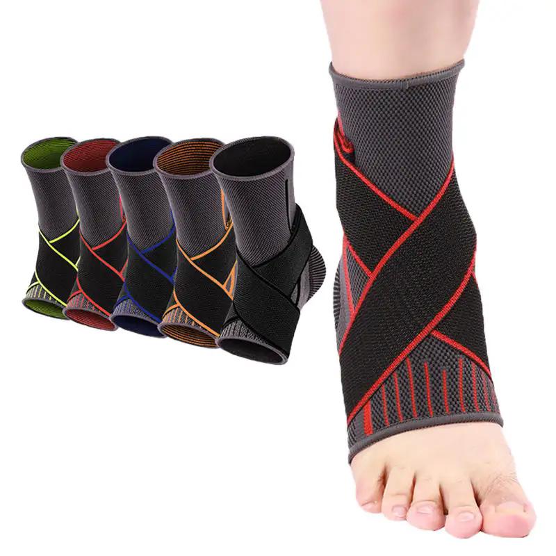 Super Elastic Orthopedic Ankle Support Socks Sleeves Tobillera High Quality Custom Logo Drop Shipping Foot Brace for Protection