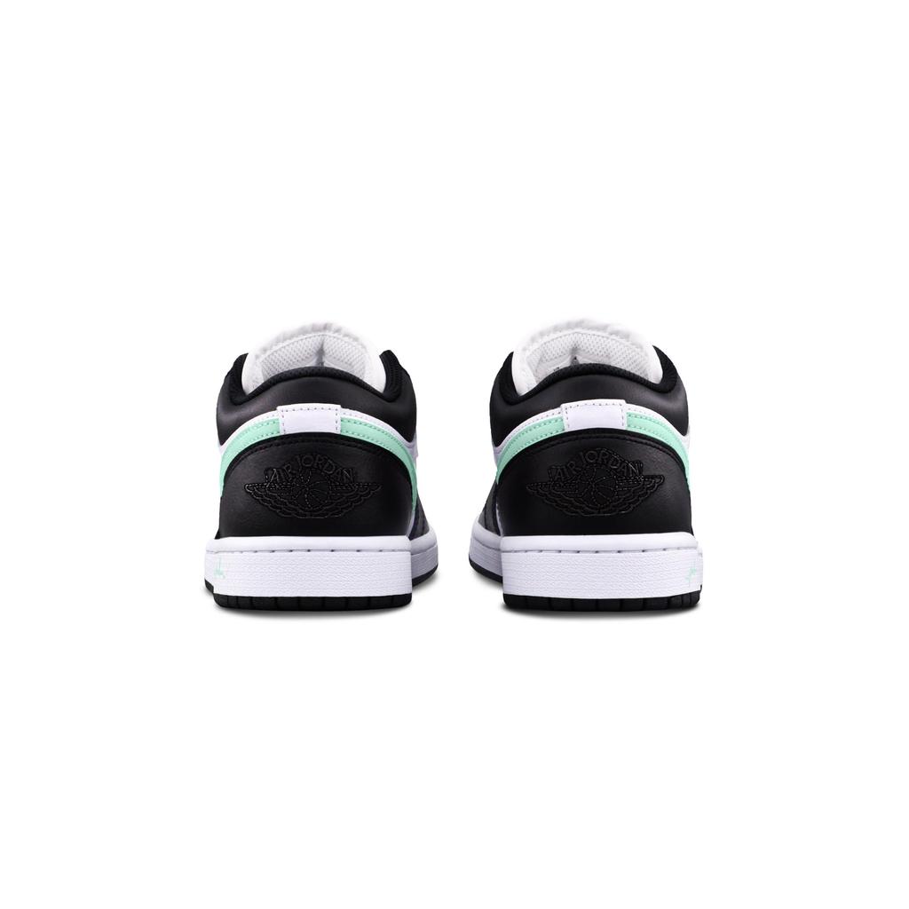 Jordan Air Jordan 1 Green Superman Abrasion Resistant Low top Vintage Basketball Shoes Unisex Black Green 553558-165(Team766-)