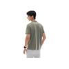 Anta Comfortable Casual Simple Versatile Letter Print Short Sleeve Polo Shirt Men Polo Shirts Gray 952527138-2