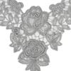 6PCS Fashion Fake Collar Hollow Out Pattern Flower Collar Embroidered Collar  Casual Wear