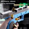 G17 Glock Pistol Can Repeated Shot Ejection Soft Bullet Gun Mechanical Repeating Children's Toy Pistol Gift