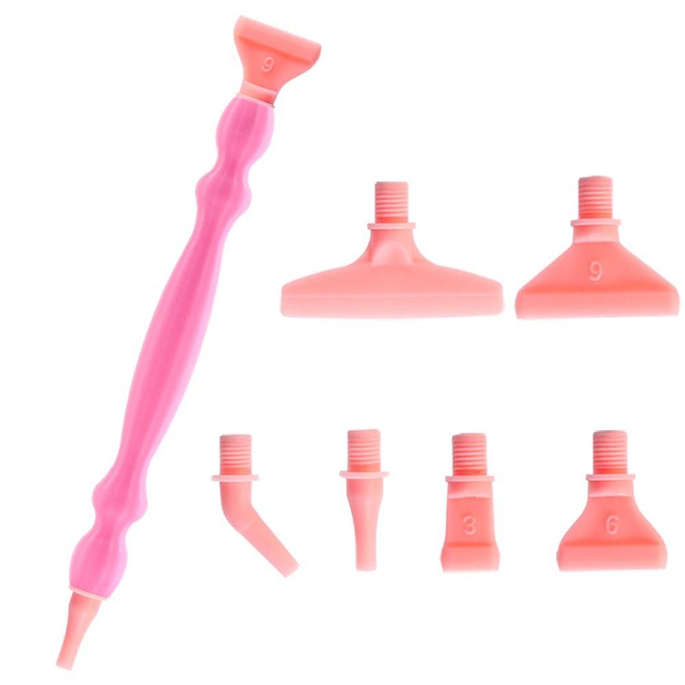 Replacement Pen Heads 5D Diamond Painting Pen Embroidery with Screw Plastic Tip Gradient Diamond Art Pen Tools DIY Craft