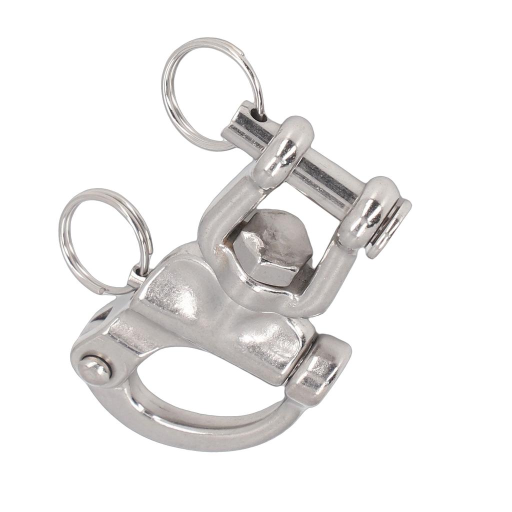 316 Stainless Steel Jaw Snap Shackle for Sailboat Spinnaker Halyard 01#