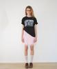 RONRON Pony Cat Friends Photo Basic Fit T Shirt Black