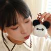Tube Bamboo Panda Plush Toy Backpack Pendant Keychain Car Decoration Pp Cotton