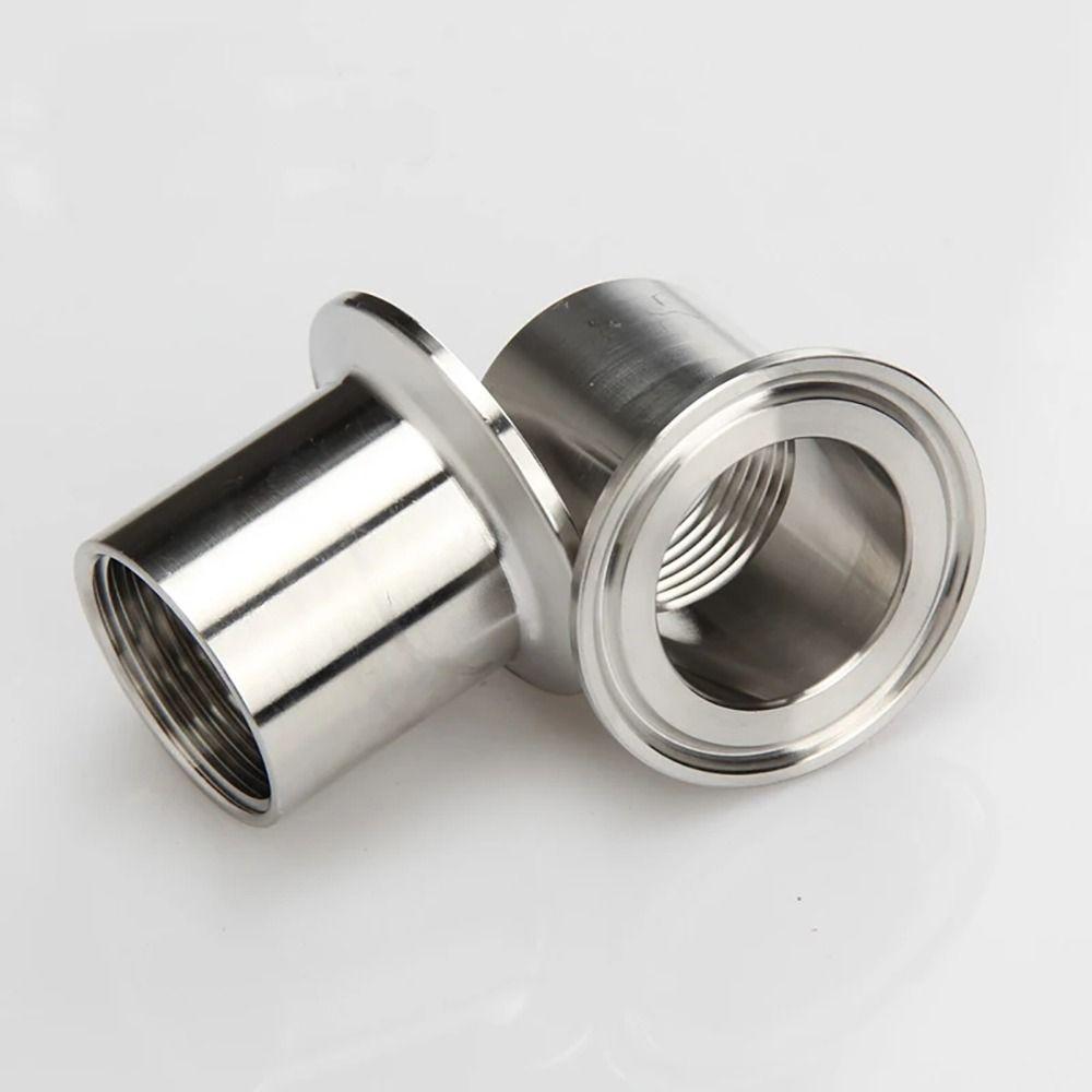 1Pcs BSPT Female/Male Thread Tri Clamp SUS304 Sanitary TriClamp Adapter Pipe Fitting Connector