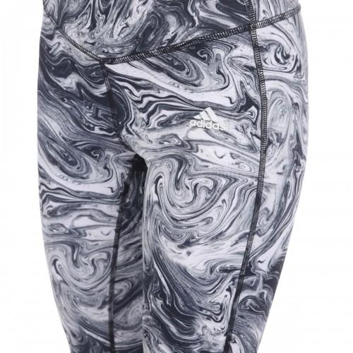 Adidas Colanți Hyperglam Marmură cu Talie Înaltă pentru Femei/Doamne