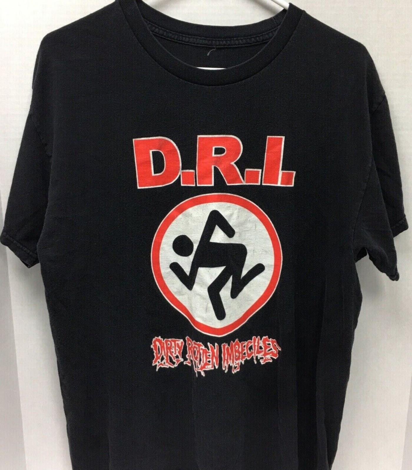 VTG Crossover Dirty Rotten Imbeciles D.R.I Shirt Black Unisex S-5XL XL