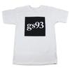 New GIRL Skateboard Shirt GS93 SQUARED WHITE