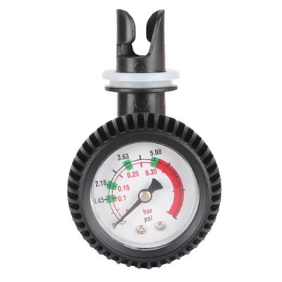 PVC Air Pumps Pressure Gauge Kayak Test Air Valves Connectors Surfboard Pump Safety Barometers For Inflatable Boats